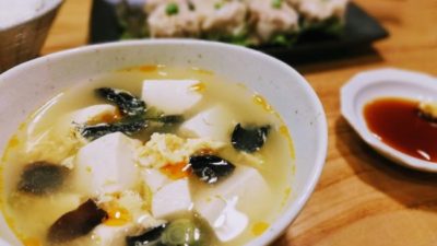 豆腐の酸辣湯（サンラータン）レシピ・献立・薬膳効能